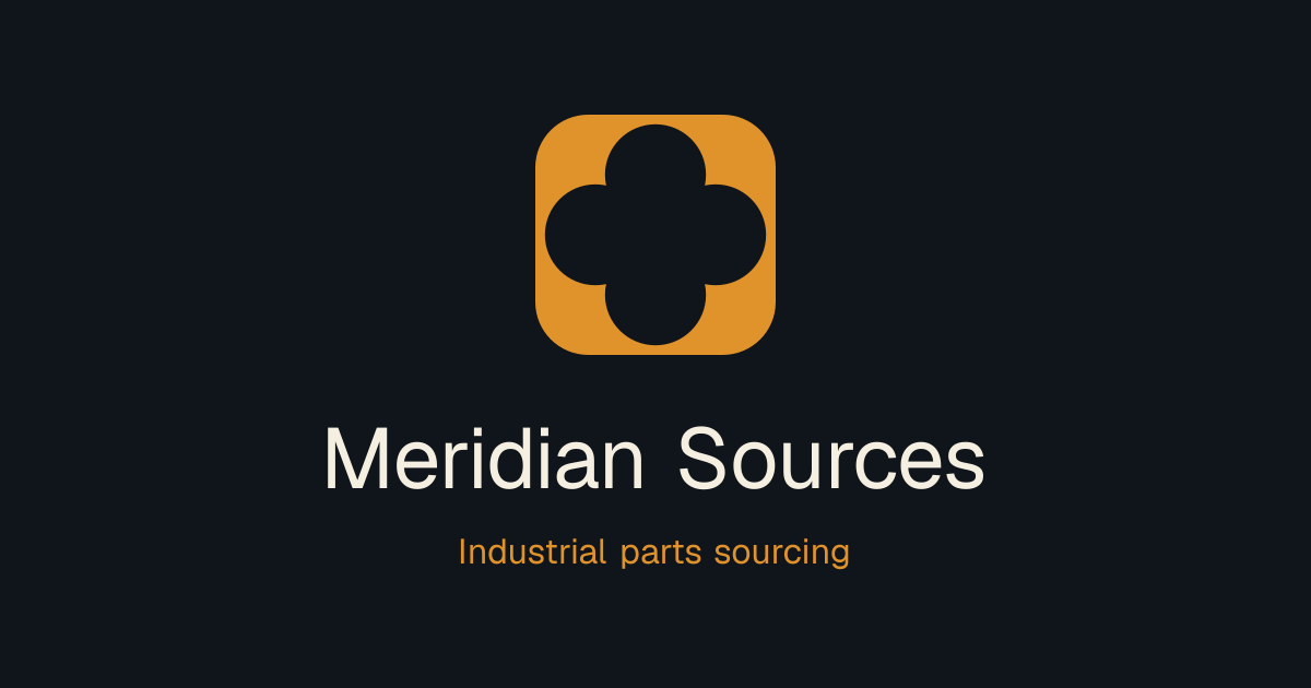 Meridian Sources — Industrial parts sourcing